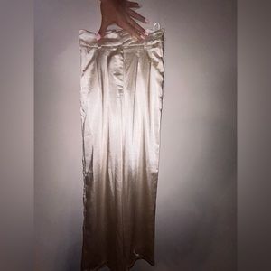 Princess Polly Champagne pants size 2